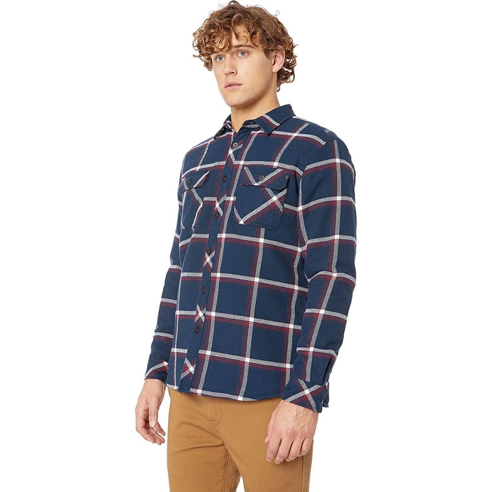 Rip Curl Coffs Flannel Shirt Jacket Navy NWT XL - Picture 2 of 3